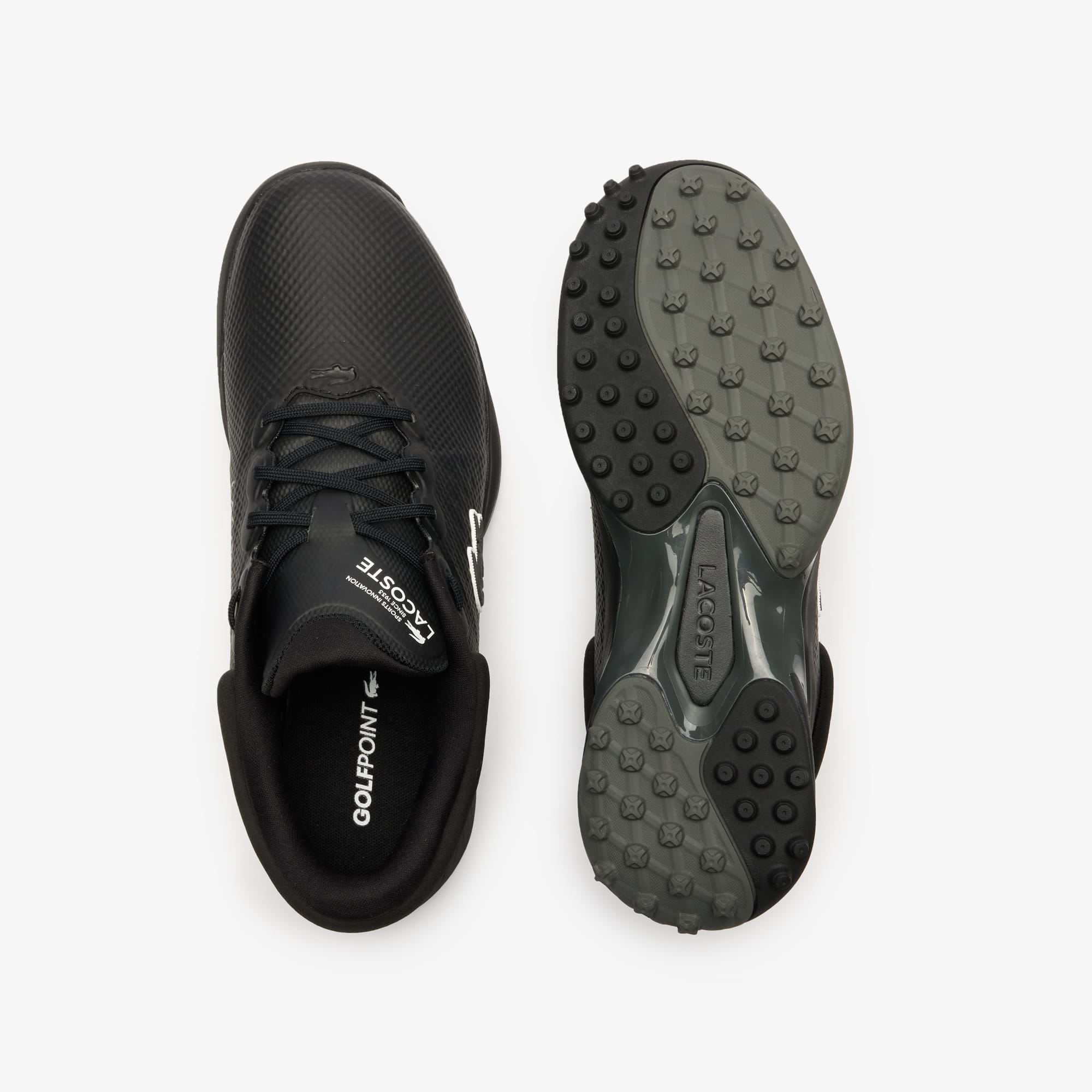 LACOSTE ゴルフシューズ ブラック Men's Golf Point Shoes - Performance Sneakers - New In 2025 | Lacoste