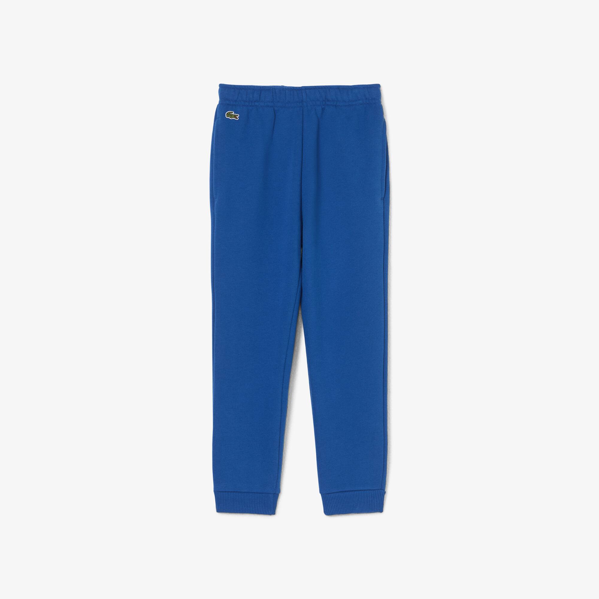 Lacoste Kids' Fleece Sweatpants - 6 Years In Blue