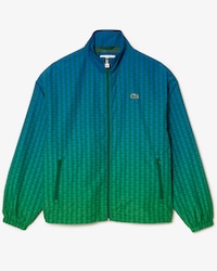 Men's Monogram Print Ombr&eacute; Track Jacket