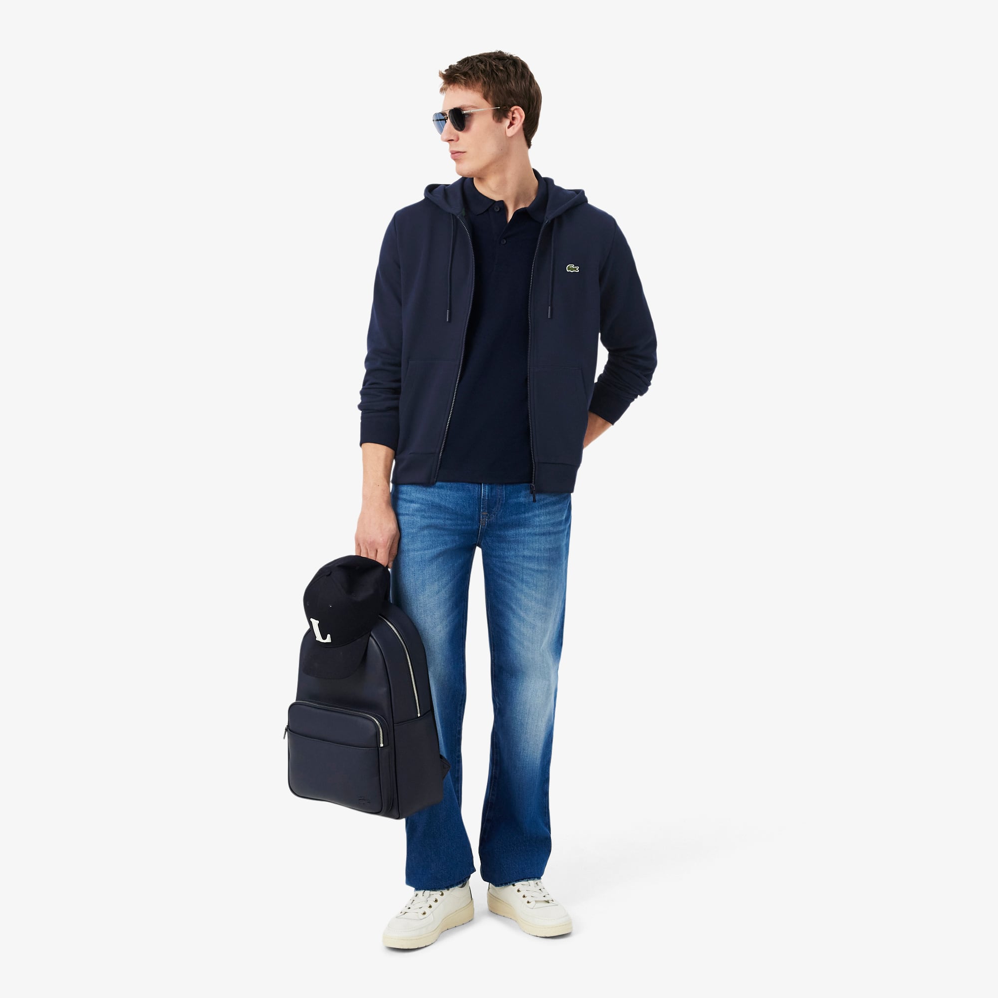 Men's Classic Fit Zip-Up Fleece Sweatshirt - Sweaters