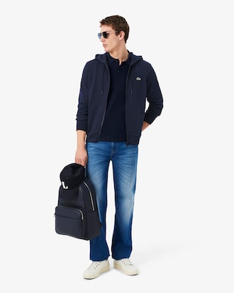Men's Classic Fit Zip-Up Fleece Sweatshirt