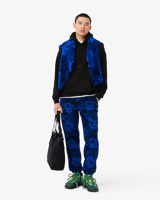 Men's Loose Fit Print Hoodie