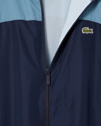 Men's Water-Repellent Colorblock Track Jacket