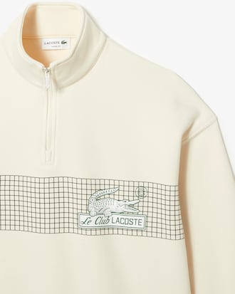 Men’s Loose Fit Organic Cotton Half Zip Sweatshirt