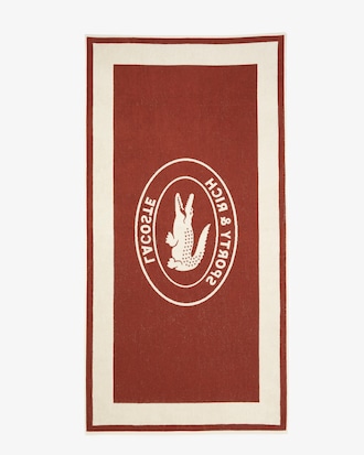 Lacoste x Sporty & Rich Beach Towel