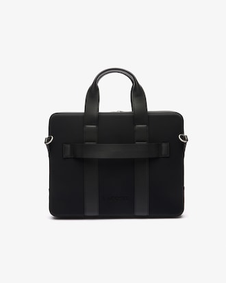 Chantaco Piqué Leather Computer Bag