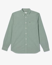 Men's Regular Fit Gingham Poplin Shirt