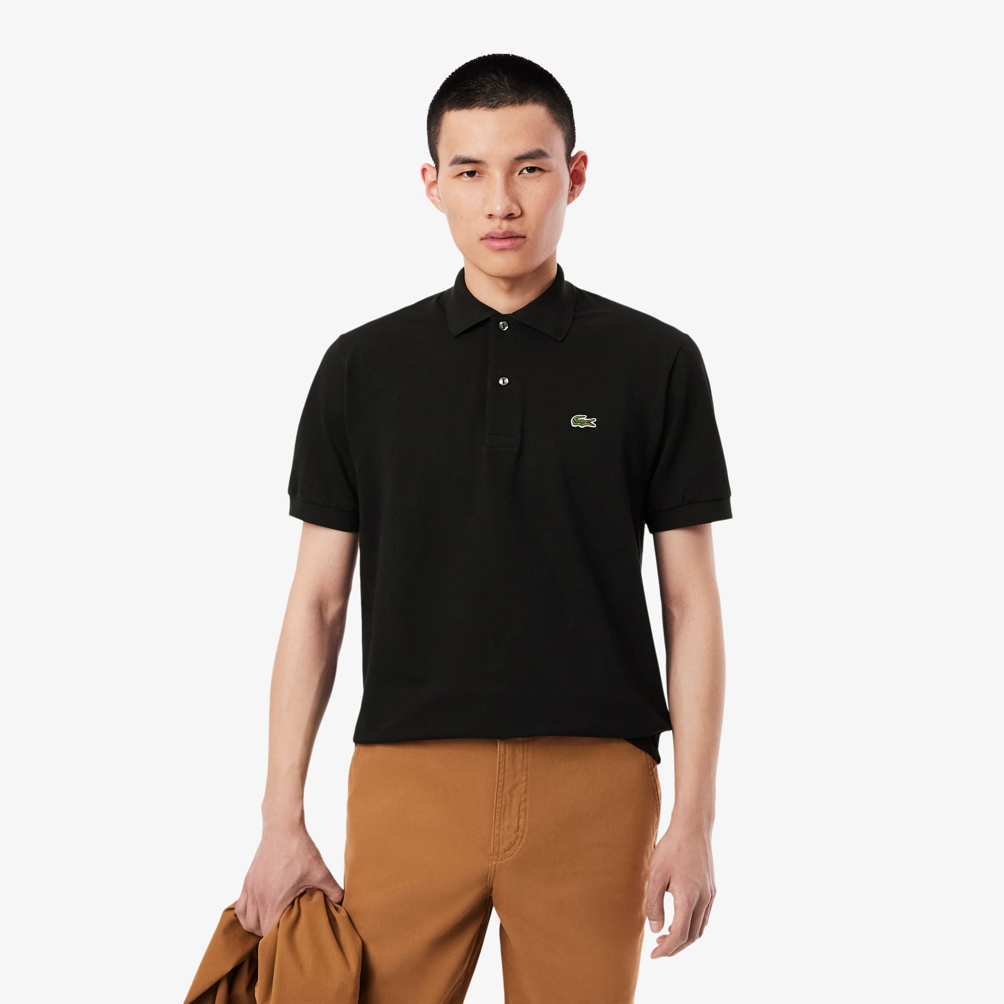 【送料&関税込】Lacoste l.12.12 Polo Shirt Lacoste Men's Original L.12.12 Branded Polo Shirt in Navy