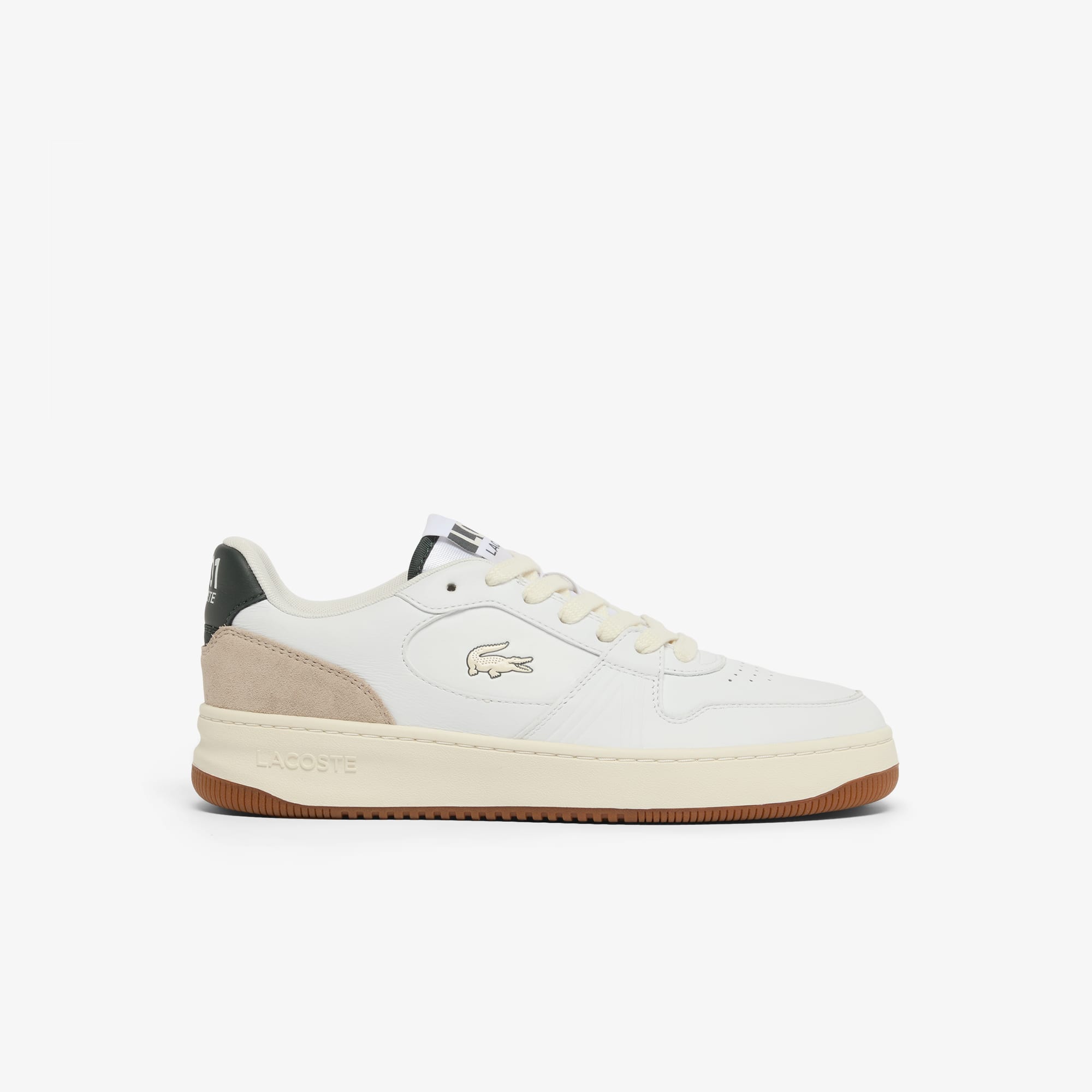 Lacoste Sneakers L001 Set de Piel para Hombre Blanco