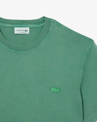 Men's Washed Effect Heavy Jersey T-Shirt