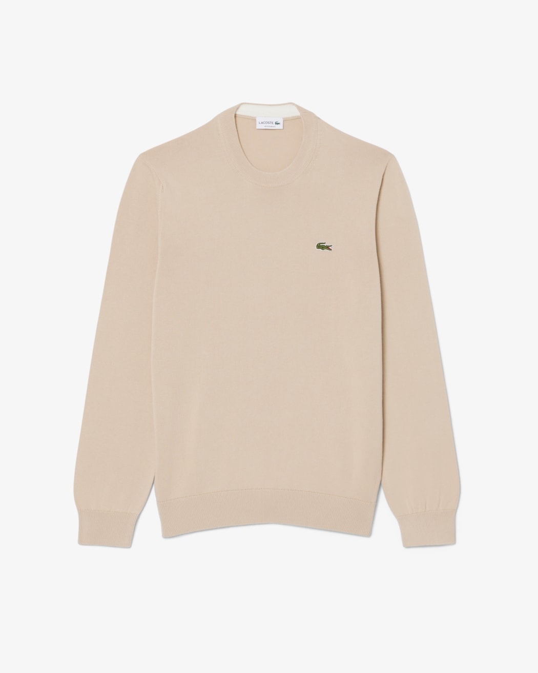 Men'S Crew Neck Cotton Sweater by Lacoste