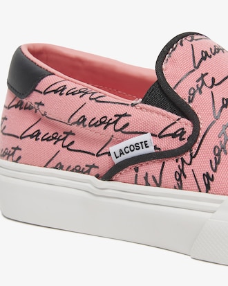 Women's Jump Serve Canvas Print Slip-On