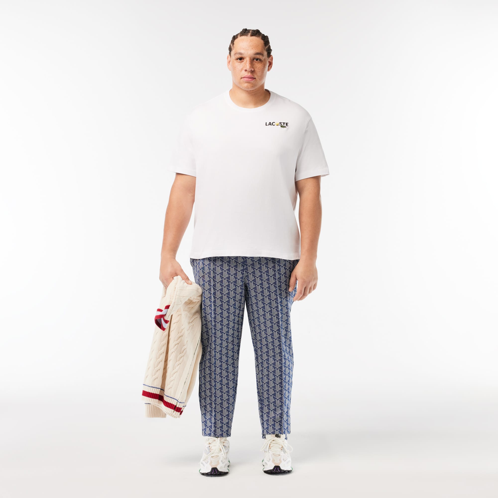 Lacoste【日常使いからスポーツに☆Monogram Print Trackpants】 Men's Monogram Print Pants - Pants & Sweatpants - New In