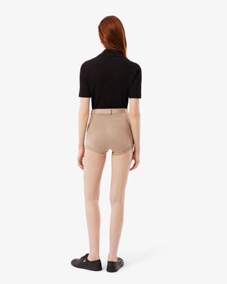 Women's Runway Crocodile Mini Shorts