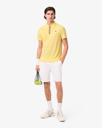 Men's Ultra Dry Printed Slim Fit Tennis Polo
