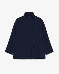Mid Length Water-Repellent Oversized Parka