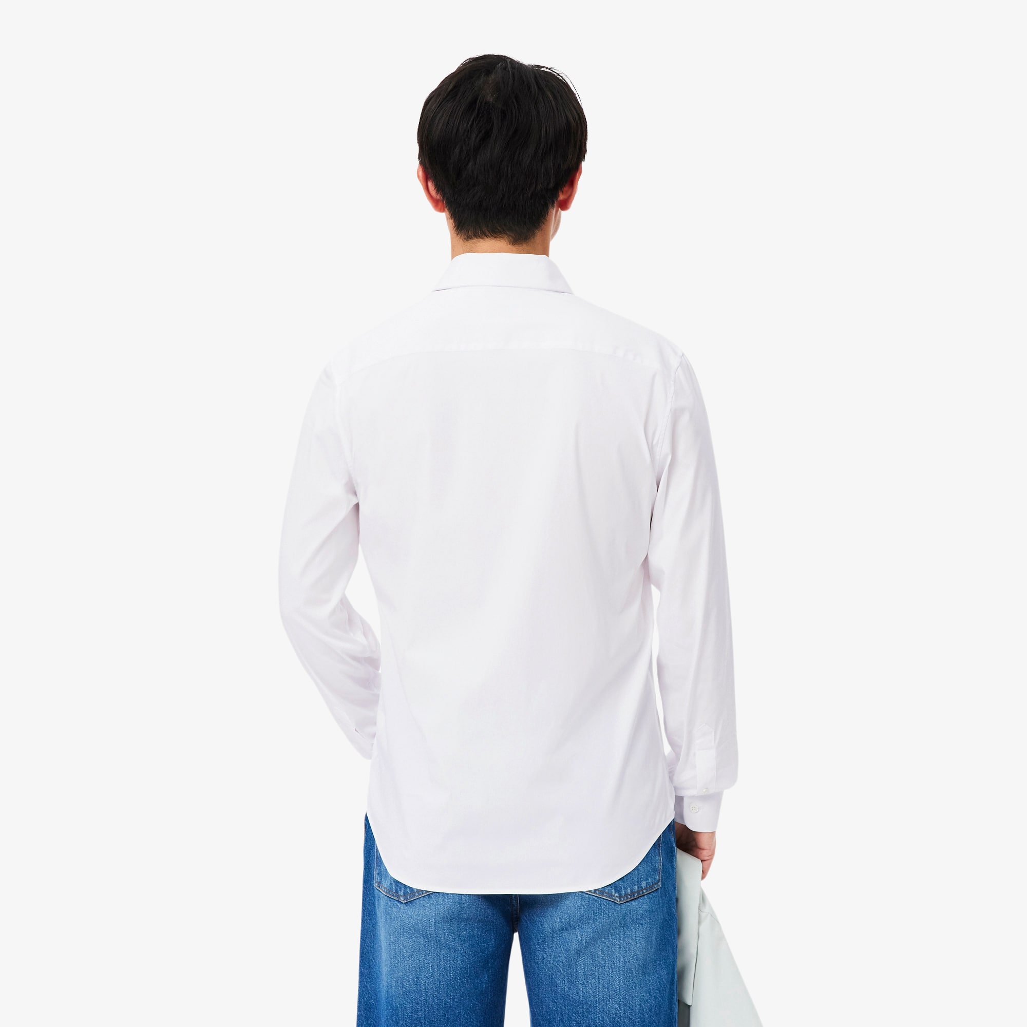 Slim Fit Stretch Poplin Shirt