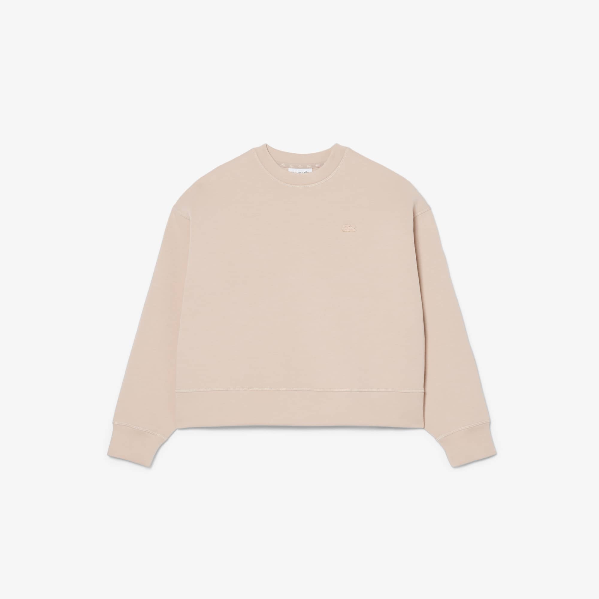 Oversized Double Face Jersey Sweatshirt