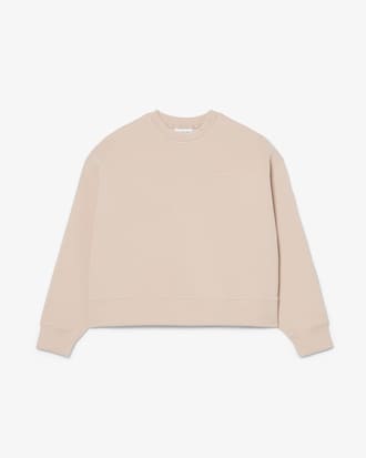 Oversized Double Face Jersey Sweatshirt