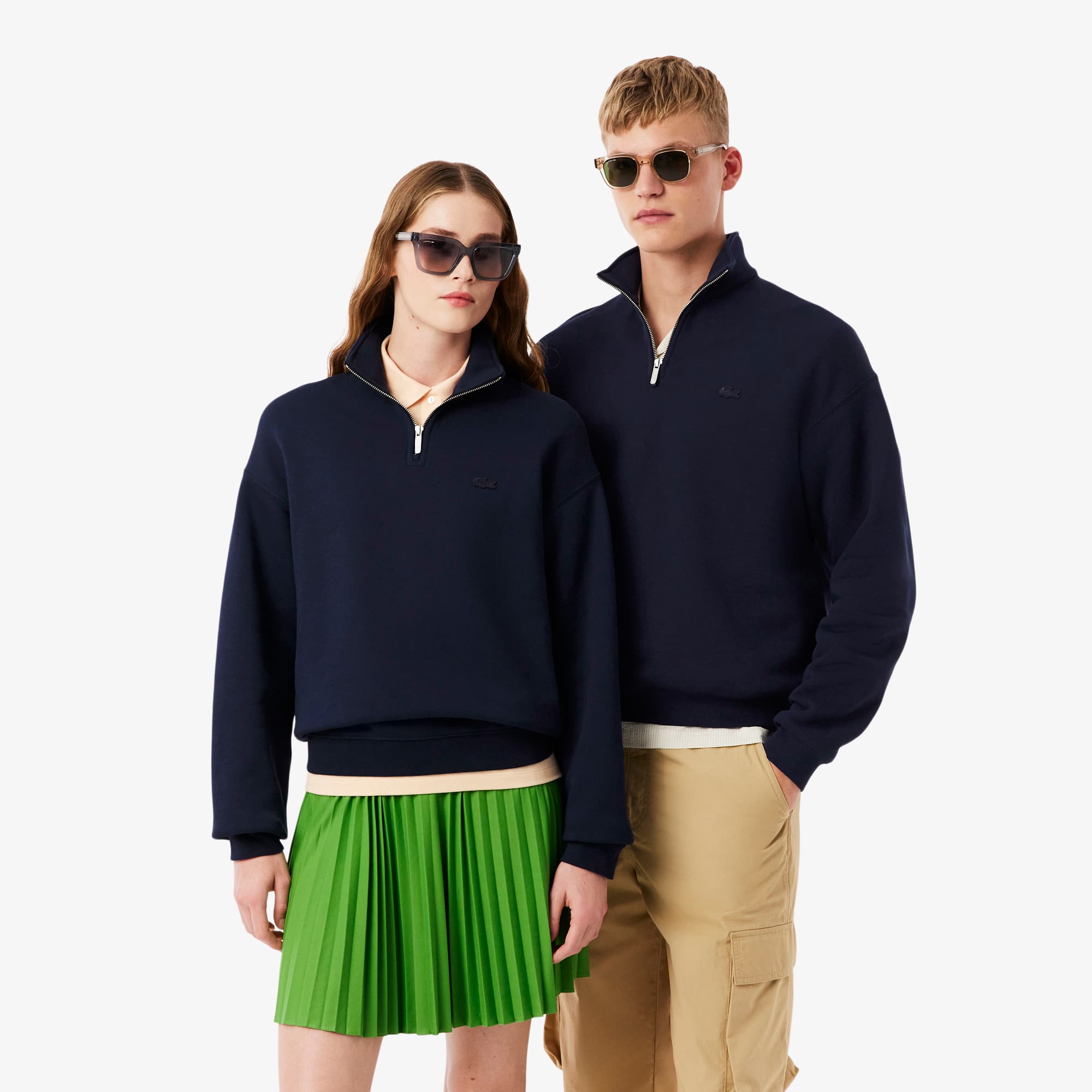 Lacoste Unisex Heavy Fleece Sweatshirt  XS