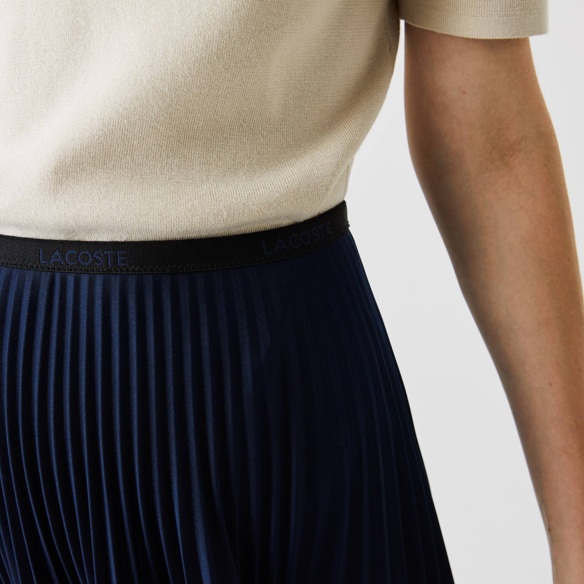 Women's Branded Elasticised Pleated Skirt - Shorts & Skirts