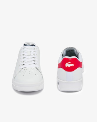 Men's Twin Serve Leather Color-Pop Sneakers