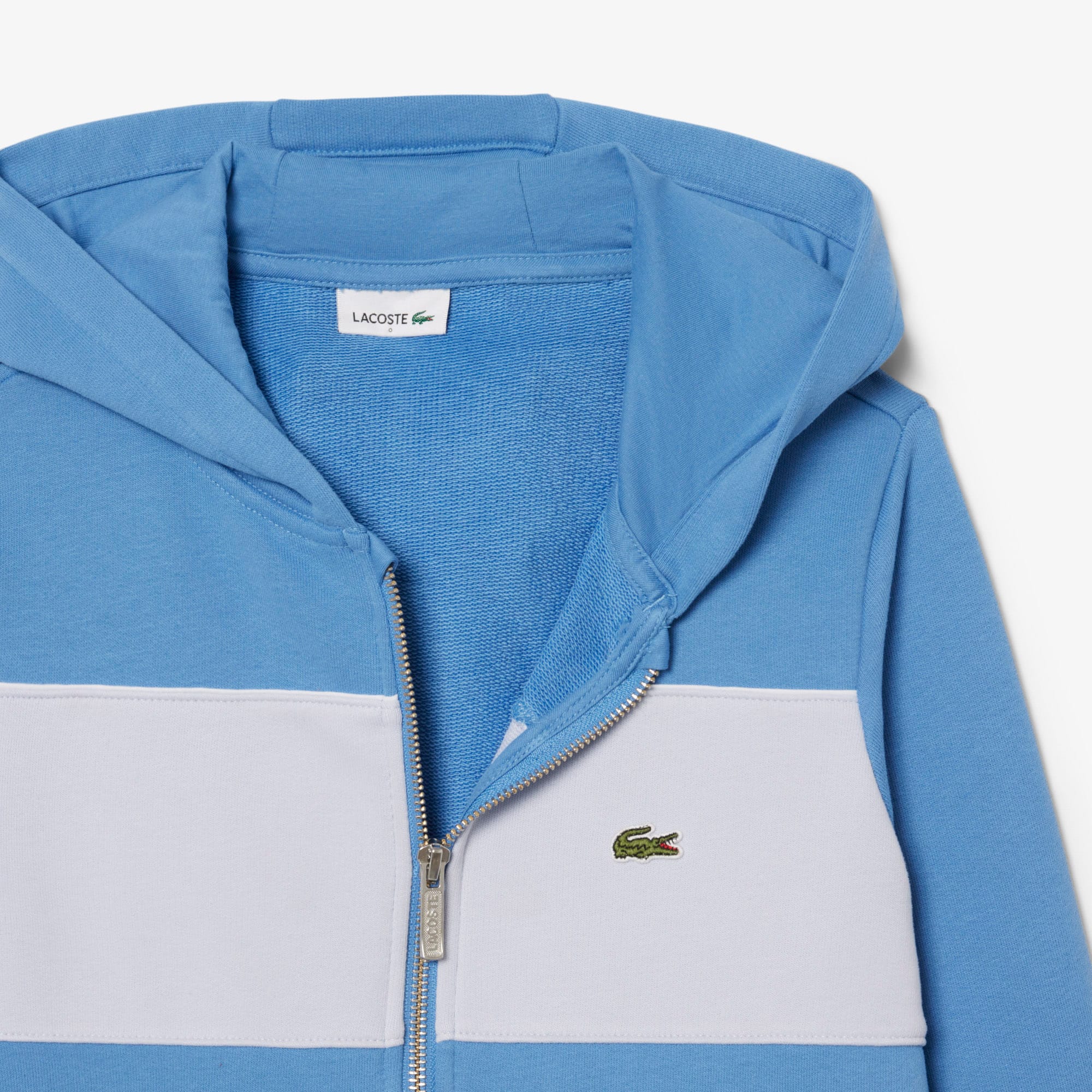 Colorblock Zipped Hoodie