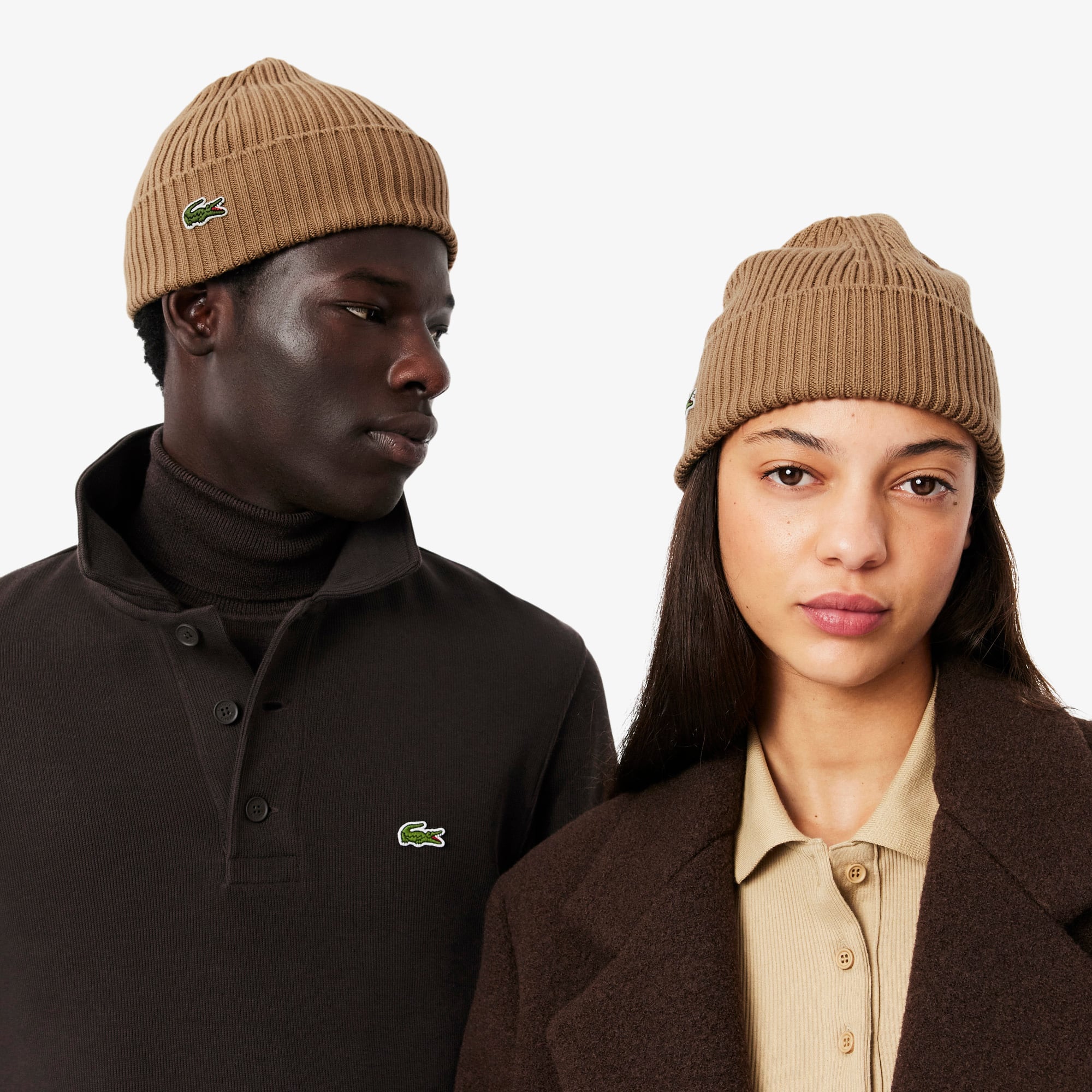 Unisex Rib Knit Brushed Wool Beanie - Caps & Hats - New In 2026