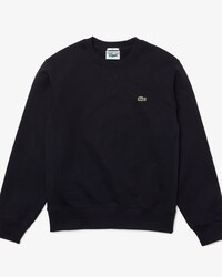 Unisex Crew Neck Organic Cotton Fleece Sweatshirt