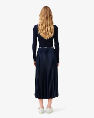 Women's Pleated Maxi Skirt