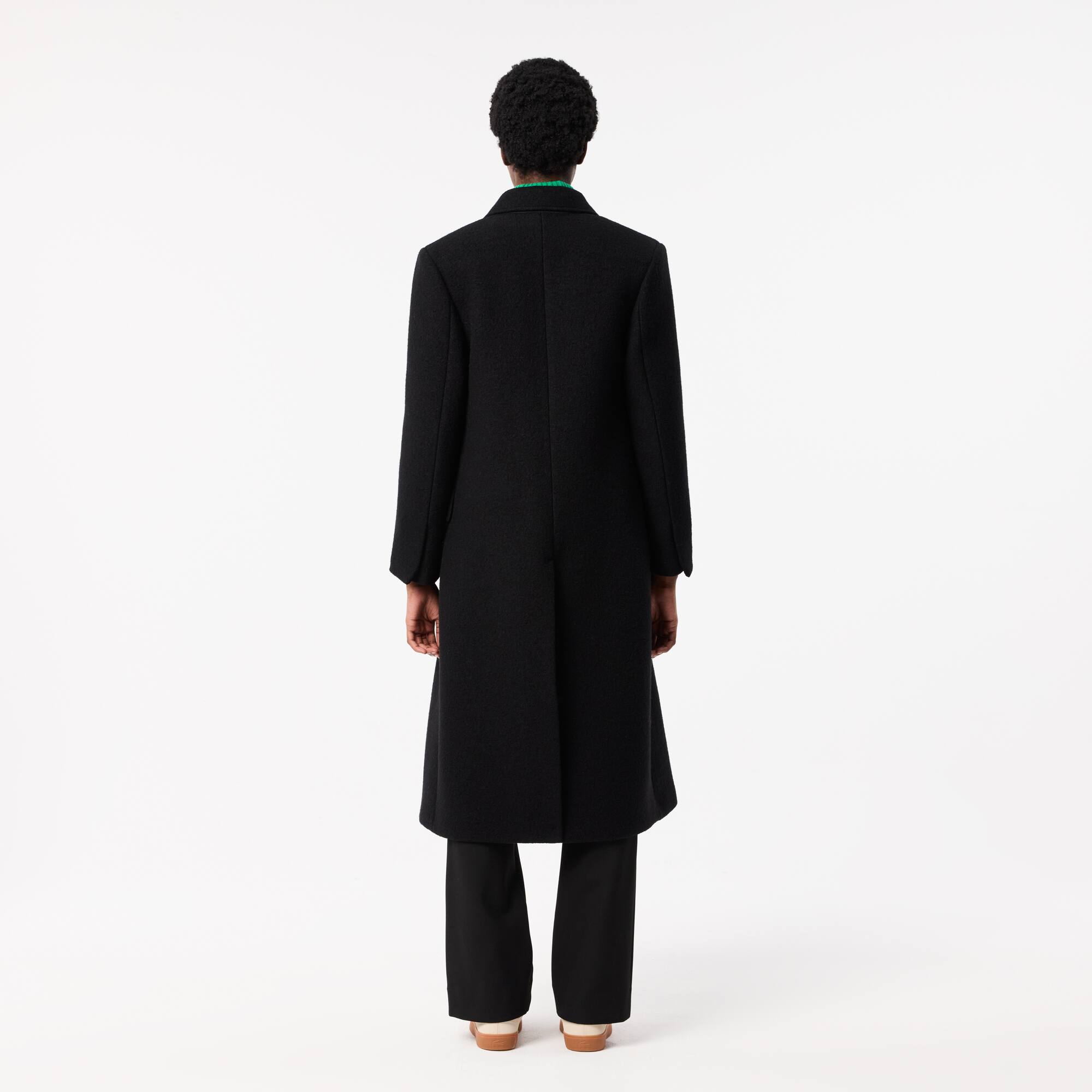 Women's Long Wool Coat - Jackets & Coats - New In 2025 | Lacoste