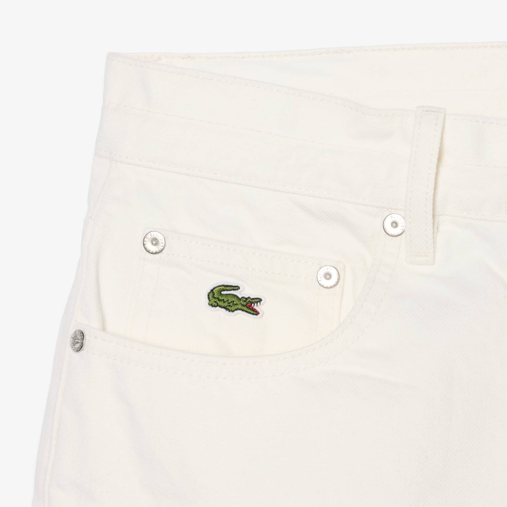 Cotton Denim Shorts