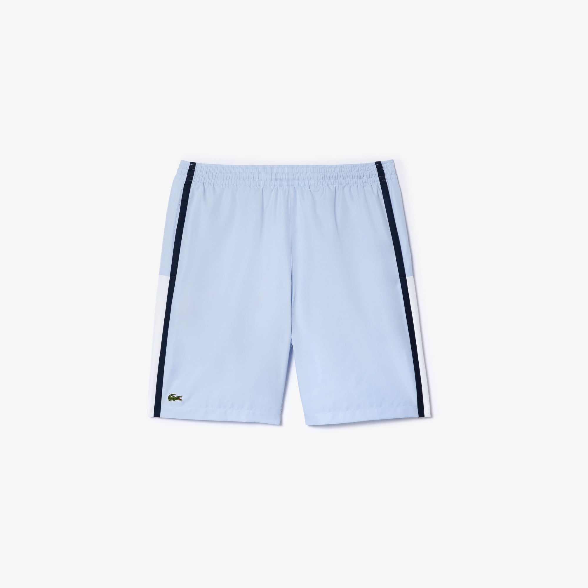 Lacoste Men's Lightweight Colorblock Stripe Tennis Shorts