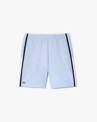 Men's Lightweight Colorblock Stripe Tennis Shorts