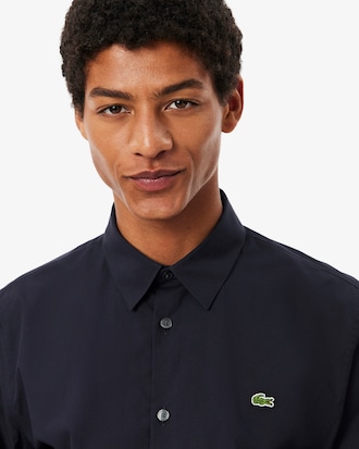 Men's Slim Fit Stretch Poplin Shirt