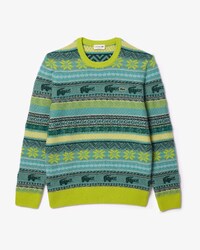 Men's Fair Isle Alpaca and Wool Blend Sweater