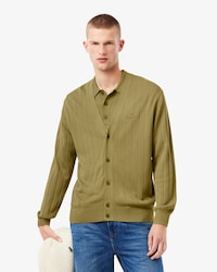 Men's Fluid Rib Knit Cardigan