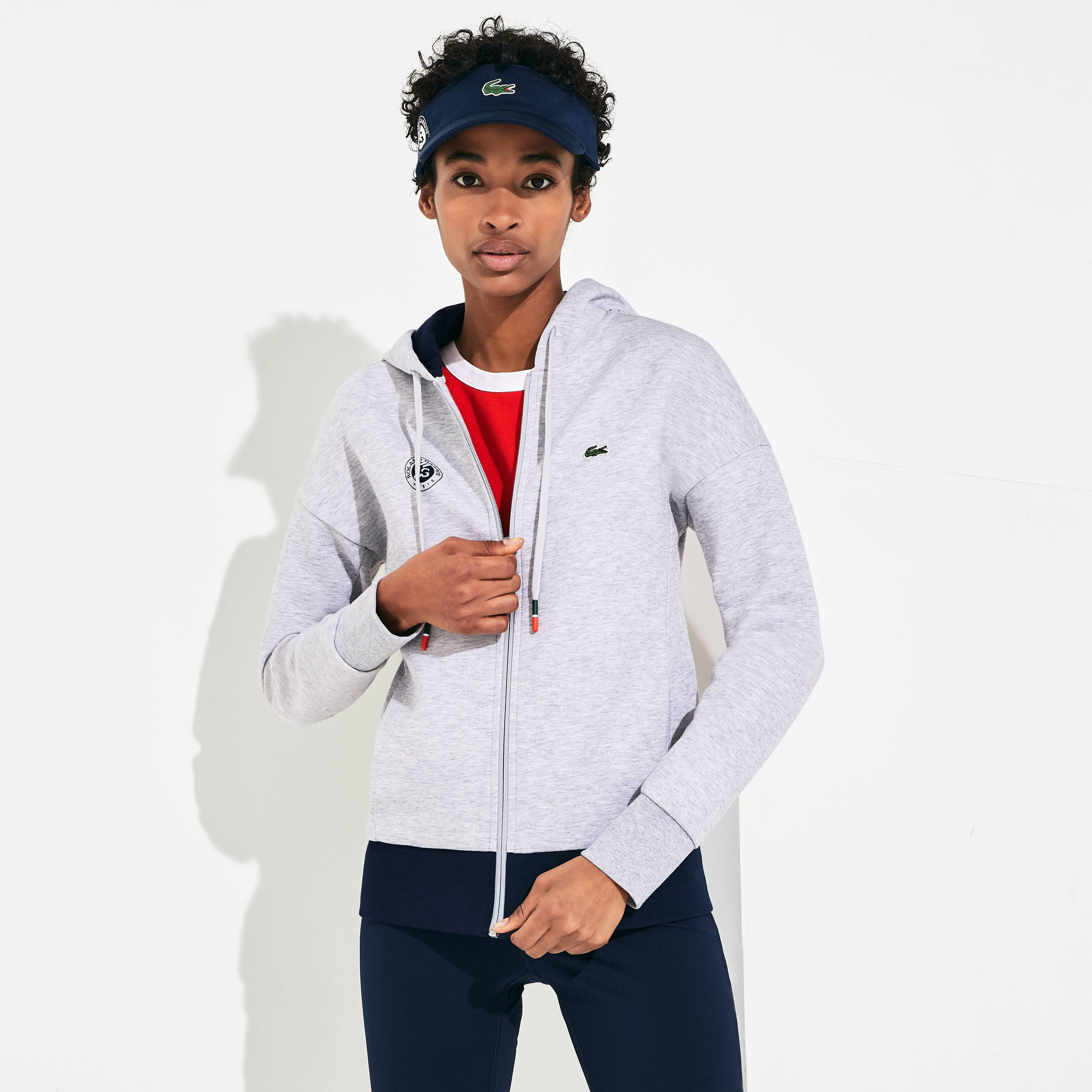Women's SPORT Roland Garros Print Zip Sweatshirt - Sweaters