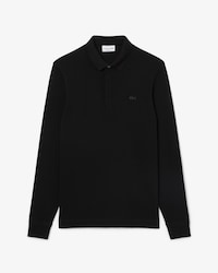 Polo Smart Paris en coton stretch &agrave; manches longues