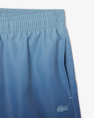 Traje de baño para hombre corto con estampado degradado