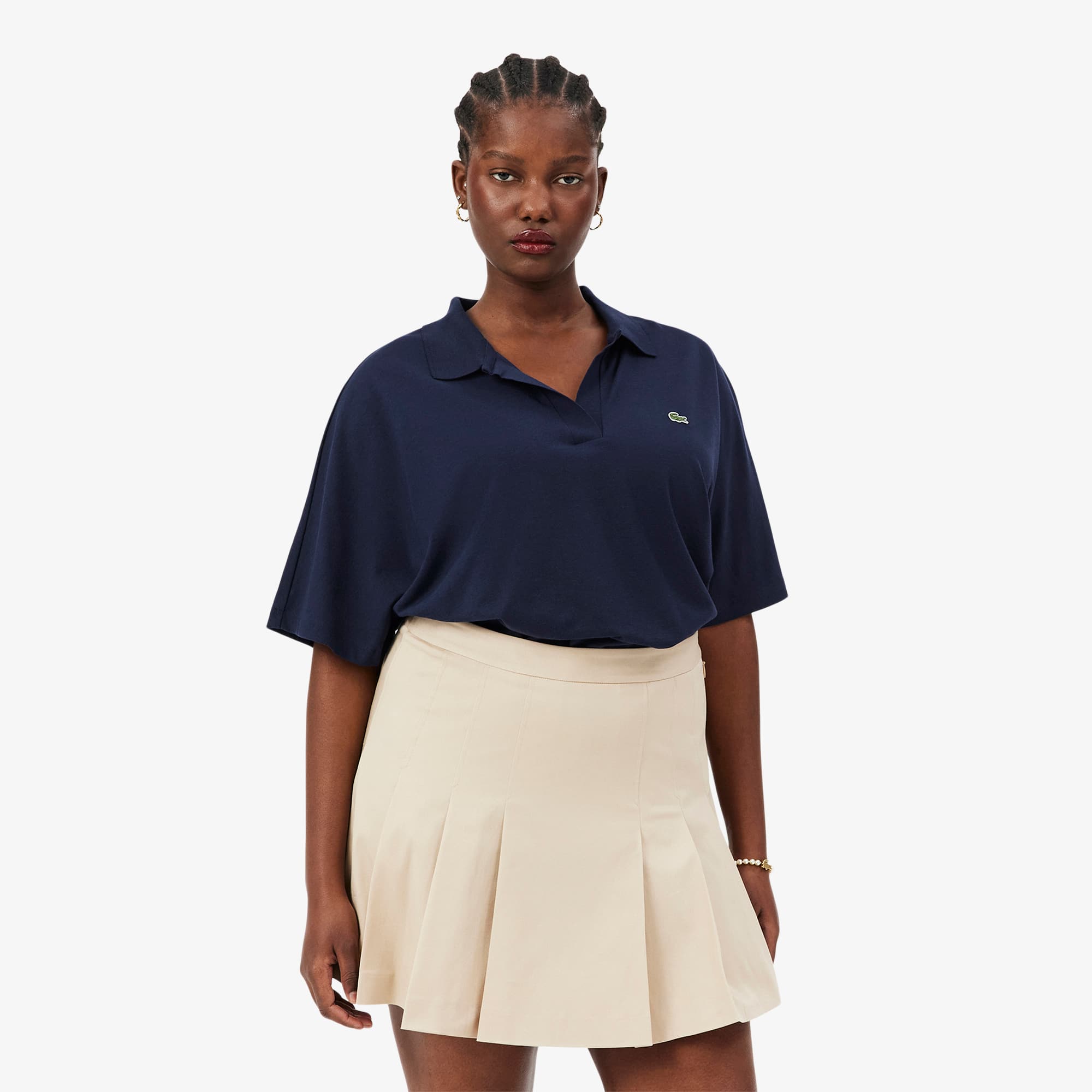 Women's Relaxed Fit Piqué Polo