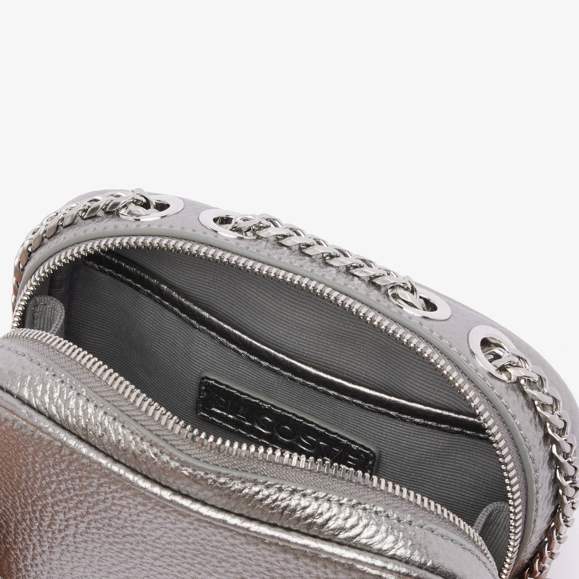 Women's Top Grain Leather Square Shoulder Bag - Crossbody Bags