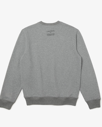 Unisex Lacoste x Peanuts Crew Neck Organic Cotton Sweatshirt