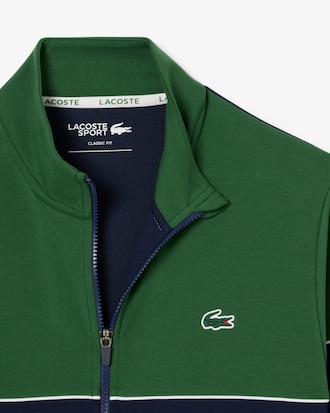 Men's Tennis Zip-Up Colorblock Sweatshirt