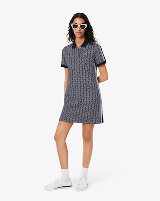 Women's Slim Fit Monogram Polo Dress