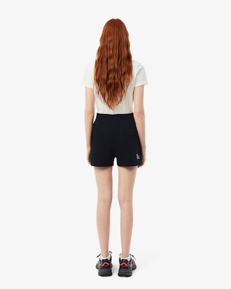 Short De Punto De Algod&oacute;n Para Mujer