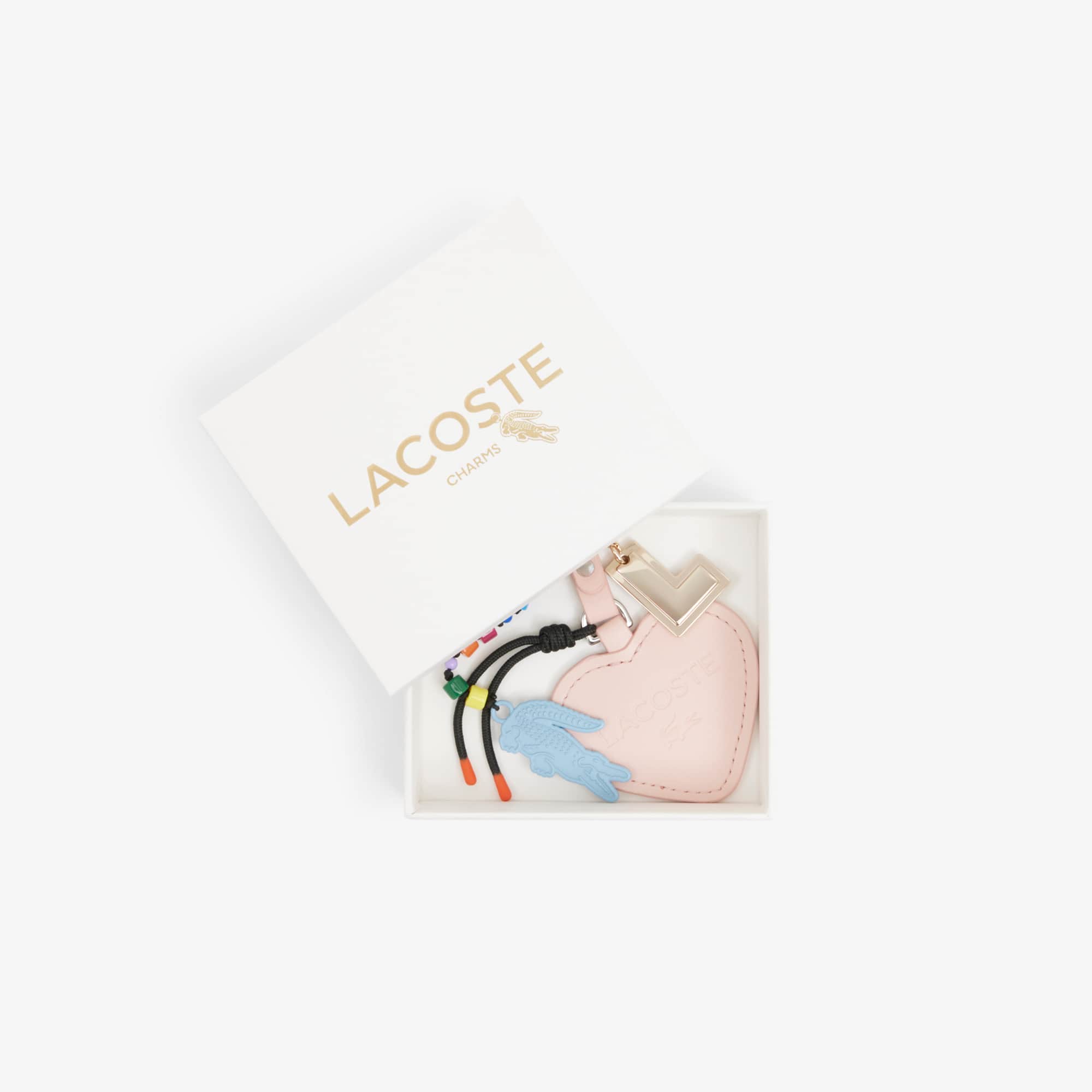 Crocodile Heart L Charms Key Ring