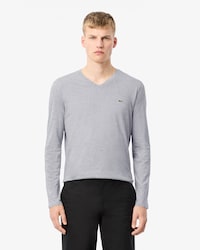 Men's Lightweight Pima Cotton V-Neck T-Shirt