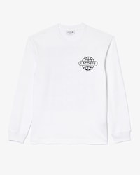 Unisex Men's Long Sleeve Relaxed Fit Branded T-Shirt
