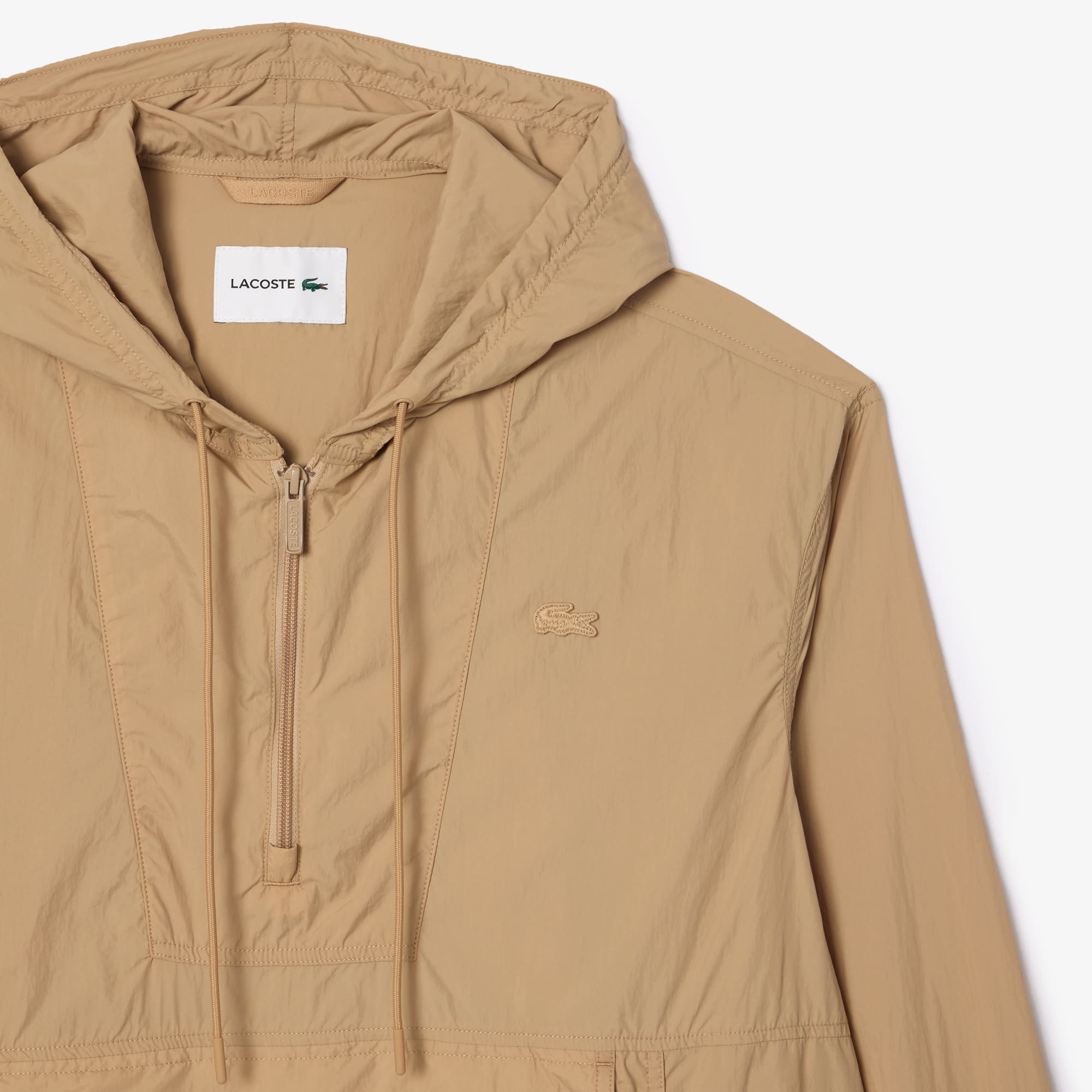 Men's Lightweight Water-Repellent Hooded Jacket - Jackets & Coats